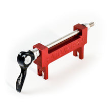 Load image into Gallery viewer, 135mm QR-Skewer Fatbike Rack Adapter - 135x100 RED FATDAPTER
