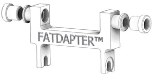 12mm or 15mm Thru Axle Fatbike Rack Adapter - GOLD FATDAPTER